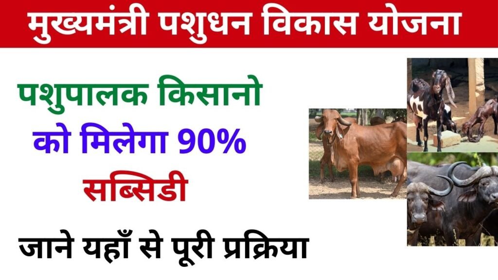 मुख्यमंत्री पशुधन विकास योजना 2025
